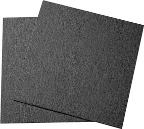 Dywaniki SucceBuy Odnawialne Płyty Dywanowe 20 Sztuk 50,8CMx50,8CM Kwadraty z Zmontowanym Wypełnieniem DIY - Ciemno Szary