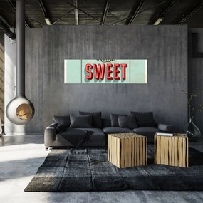 Obraz - Home sweet home (170x50 cm)