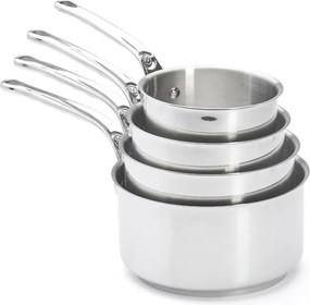 De Buyer 3410.04 - Zestaw 4 rondelków MILADY ze stali nierdzewnej