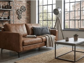 Poduszka dekoracyjna IMPRIME NOBALY 30x50 cm, szara