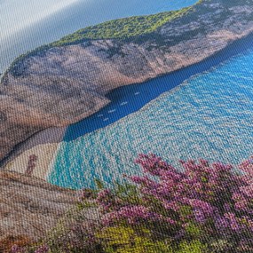 Obraz - Plaża Navagio, Grecja (170x50 cm)