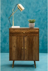 Komoda w ciemnym naturalnym kolorze 70x94x35 cm Frida – Premier Housewares