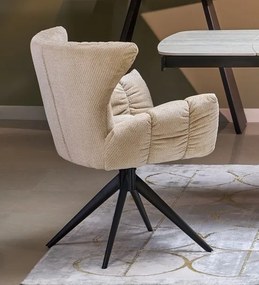 Krzesło do jadalni z podłokietnikami K595 Halmar