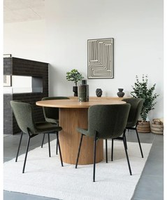 Ciemnozielone krzesła zestaw 2 szt. Maceda – House Nordic