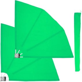 STILISTA parawan balkonowy, 140 x 140, zielony