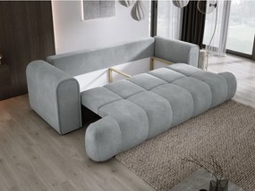 Sofa COCO z funkcja spania i pojemnikiem POPIELATY CLOUD 81