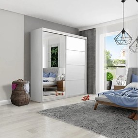 Szafa przesuwna TOP PLUS B-23 150 biały