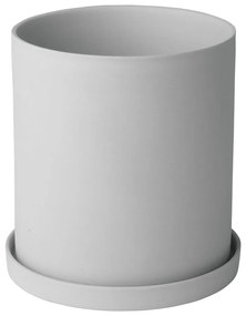 Szara porcelanowa doniczka Blomus Nona
