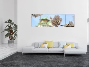 Obraz - Sakura (170x50 cm)