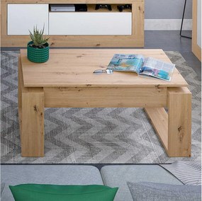 Mesa de centro elevable Nova Roble Nodi