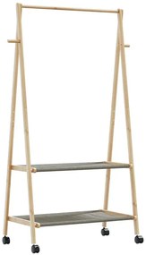 Wieszak wolnostojący na kółkach 96cm - Agno 3X