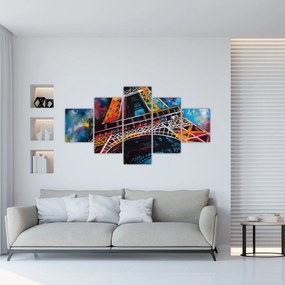 Obraz - Obraz wieży Eiffla II. (125x70 cm)