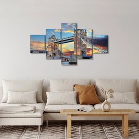 Obraz - Tower Bridge, Londyn, Anglia (125x70 cm)