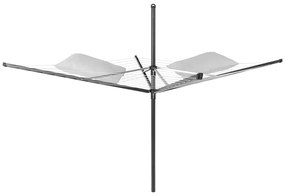 Antracytowa ogrodowa suszarka na pranie 50 m Lift-O-Matic – Brabantia