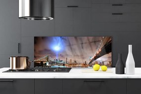 Panel Kuchenny Stalowy Most O Poranku