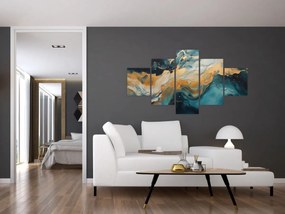 Obraz - Abstrakcja (125x70 cm)