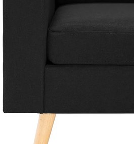 3-osobowa czarna sofa - Muria 3Q