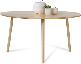 Stolik boczny 84x50x43,5 cm naturalny