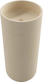 Umywalka betonowa wolostojąca bez otworu na baterię DELIS | Różne kolory : Kolor - Kość słoniowa/Ecru