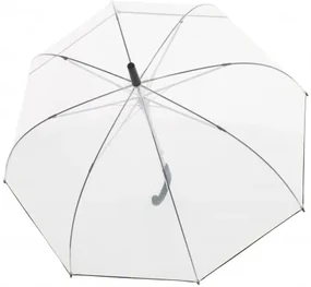 Nizza Transparent - parasol damski przezroczysty
