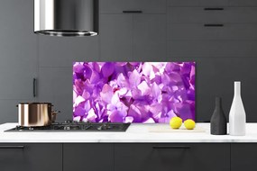 Panel Szklany do Kuchni Harmonijny Ogród Kwiatowy