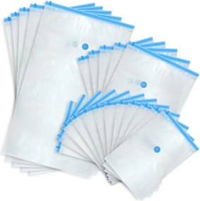 Zestaw worków próżniowych 3 rozmiary - 22 sztuki