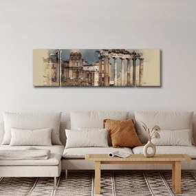 Obraz - Forum Romanum, Rzym, Włochy (170x50 cm)