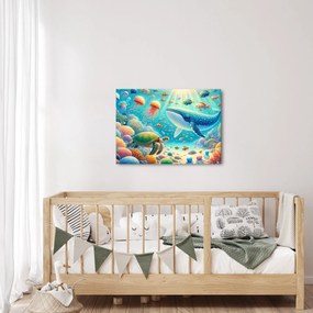 Obraz - Świat pod wodą (70x50 cm)