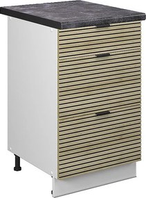 Szafka dolna do kuchni panel dębowy 50x60x82 fame-line