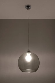 Szklana lampa wisząca LED E830-Bals Lorenza 5X