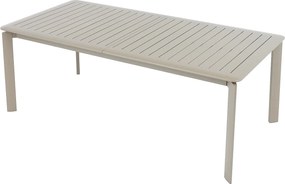 Stół ogrodowy rozkładany z aluminium dł. 205/286,5 cm - Taupe - VELYRA od MYLIA
