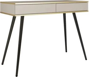 ORIANA Toaletka T 102 beżowa | nogi czarne