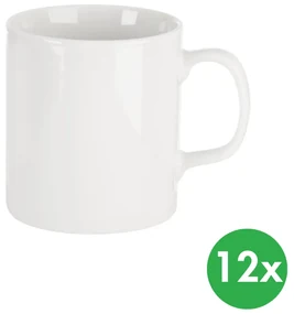 Kubek dziecięcy MONA 0,225 l, porcelanowy, 12 szt