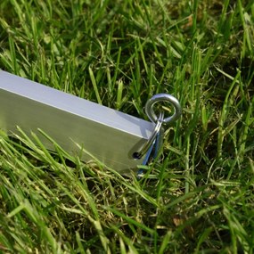 Monzana Stojak na pranie z aluminium FALCO, 103×168 cm, srebrny