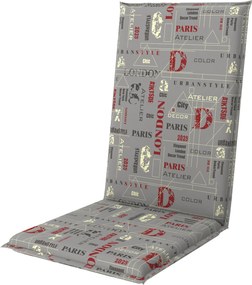 Doppler LIVING 1112 - wysoka poduszka na krzesło z wysokim oparciem