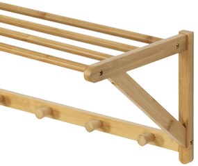 Wieszak B004 NAT, bambus