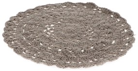Mata stołowa z mieszanki bawełny ø 35 cm Crochet – Rex London