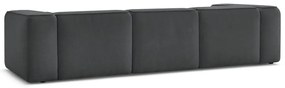 Ciemnoszara sofa 345 cm Zephyr – Bobochic Paris