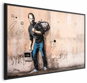 Plakat Steve 60x40 cm z ramą czarną bez marginesu ARTGEIST B
