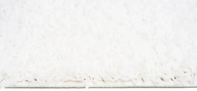 Kremowy skandynawski chodnik na metry shaggy H9-W19