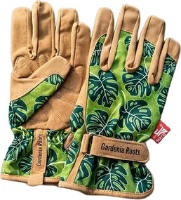 Rękawice ogrodnicze Gardenia Roots Monstera (brązowe)