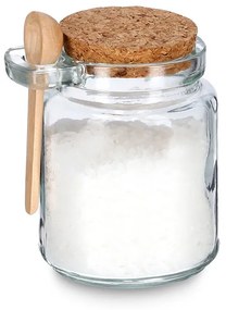Słoik zamykany korkiem z praktyczną łyżeczką, 250 ml