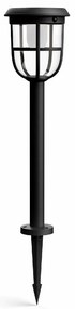 Philips Radii UltraEfficient Solar Outdoor LEDColumn Light 1,3W 3000K 60 cm, czarny