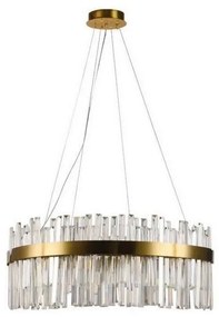 LED regulowany żyrandol na linkach LED/110W/230V 3000-6500K złoty + DO