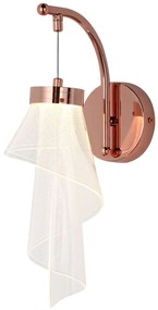 LAMPA ŚCIENNA KINKIET APP1766-1W RÓŻOWE ZŁOTO