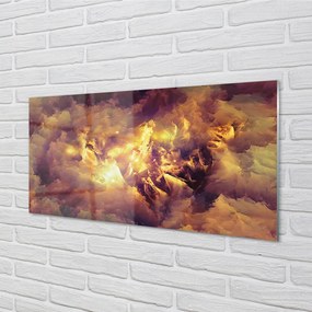 Panel szklany do Kuchni Nowoczesne Wzory Abstrakcyjne