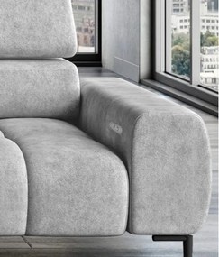 Narożnik PLAZA Mini Prawostronny w tkaninie Salvador 13 WERSAL