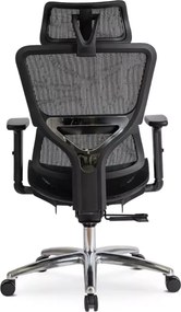 Ergonomiczny fotel Idylla z regulacją zagłówka i podłokietników