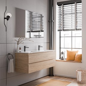 Szafka podumywalkowa AVA 140 cmZ ceramiczną umywalką