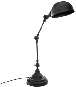 Lampka na biurko BASALT, metalowa, 55 cm